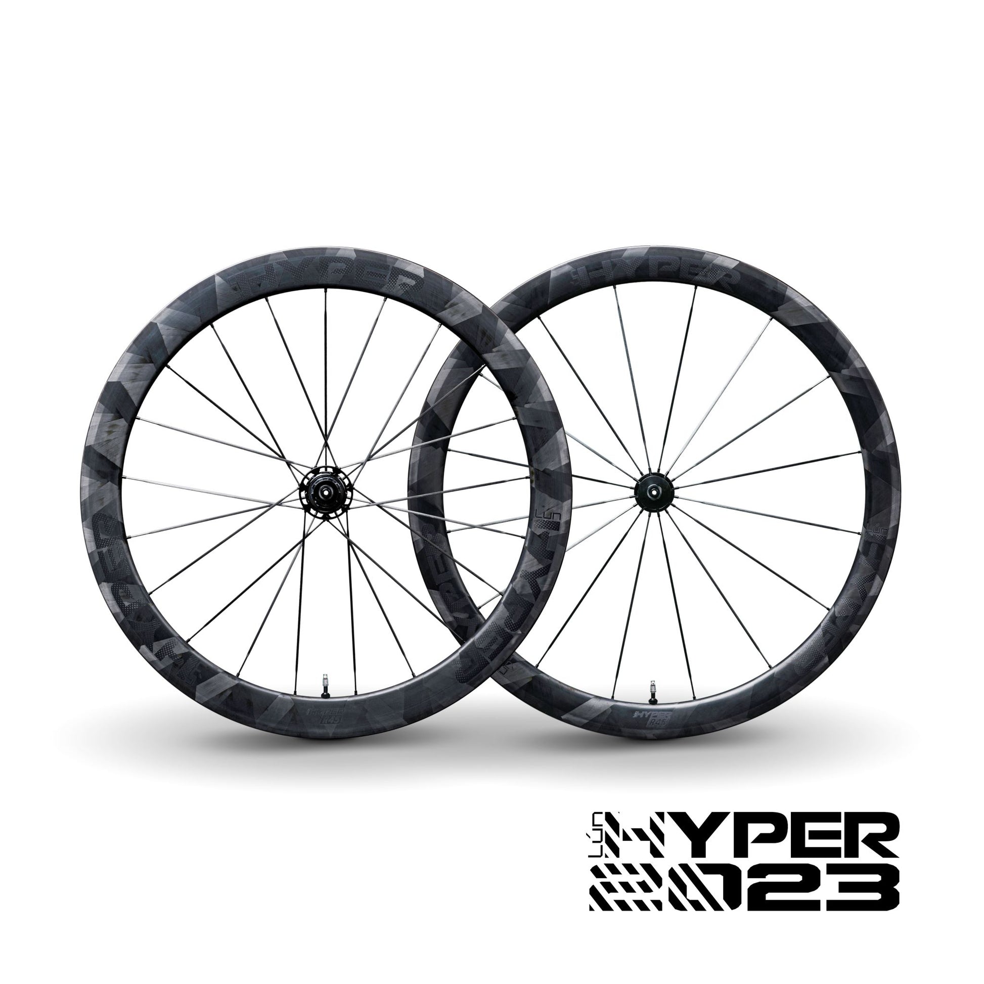 Winspace R45 Wheelset. The super-lightweight construction makes them climb and accelerate like no other wheel.